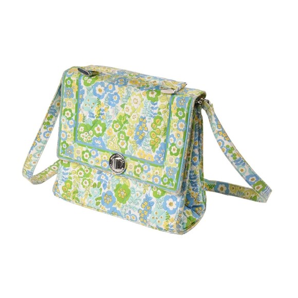 Vera Bradley Cross Body Bag in English Meadows with Turn Key lock 2011 {Good +} - Picture 1 of 5